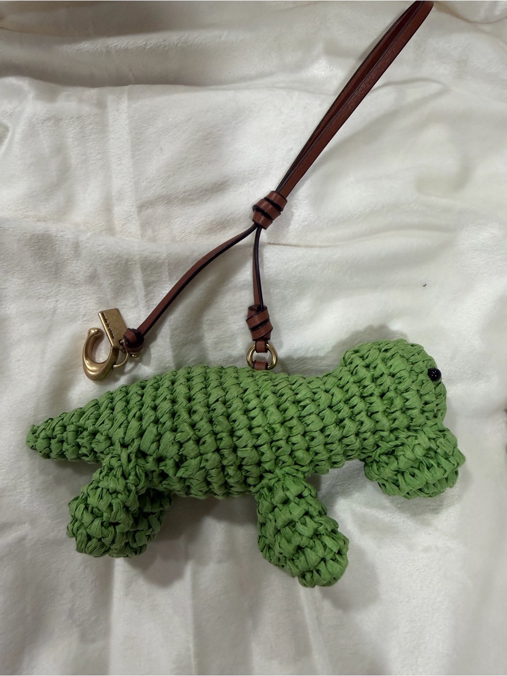 Coach dino π¦ Keychain Wristlet